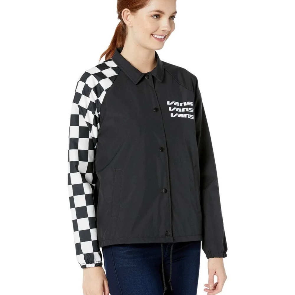 Vans Off The Wall Women's Thanks Coach Superspeedee Jacket - Black